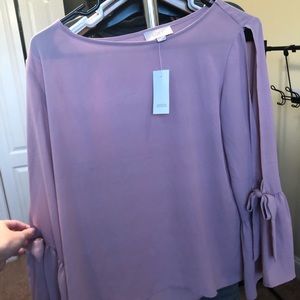 Loft cold shoulder blouse